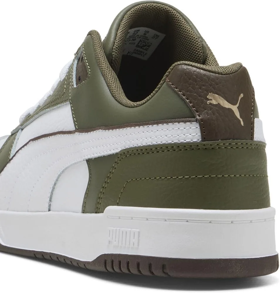 Кроссовки RBD Game Low Track Shoe Puma, белый/зеленый/шоколадный — фото 2