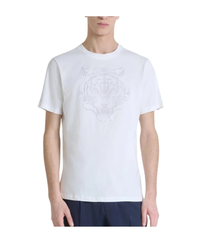 

Футболка с принтом белого тигра Antony Morato, белый