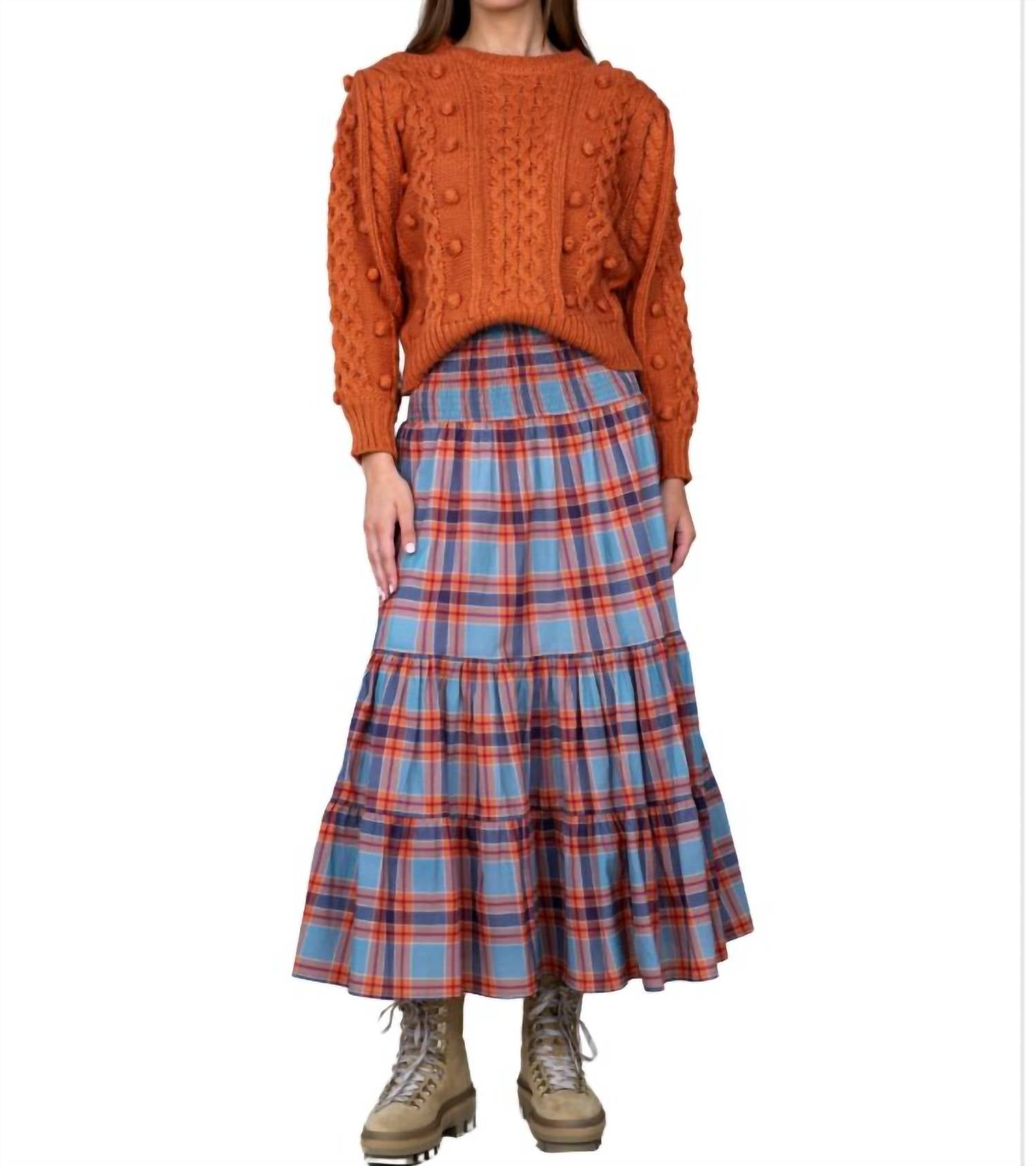 

Юбка Izzy в клетку Vail Tartan Olivia James the Label