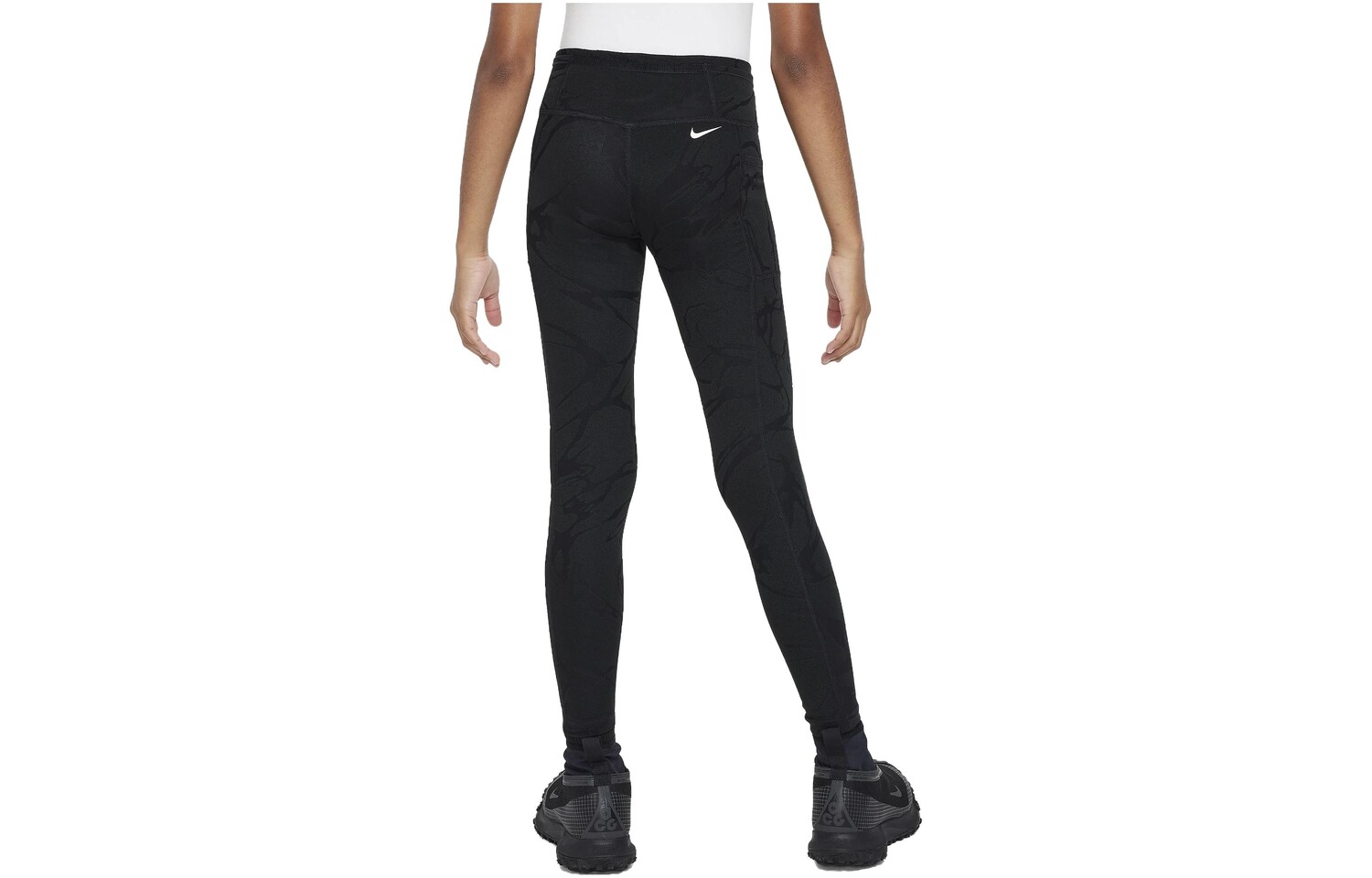

Детские трикотажные спортивные штаны Nike, черный