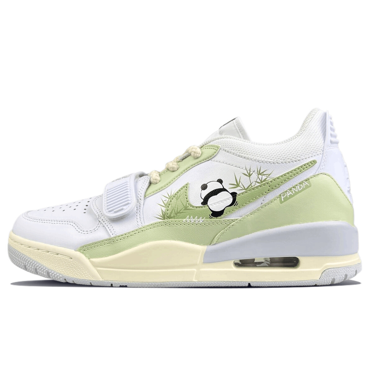 

Кроссовки Jordan Legacy 312 Vintage Basketball Shoes Men Low-top White/Green, зеленый