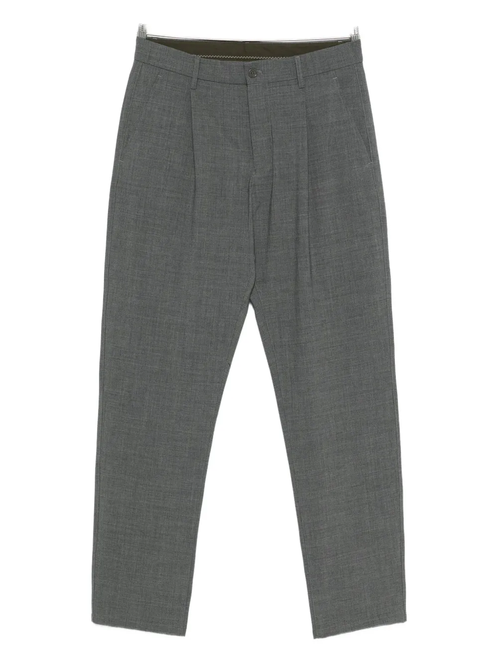 

Плиссированные брюки Aspesi, серый