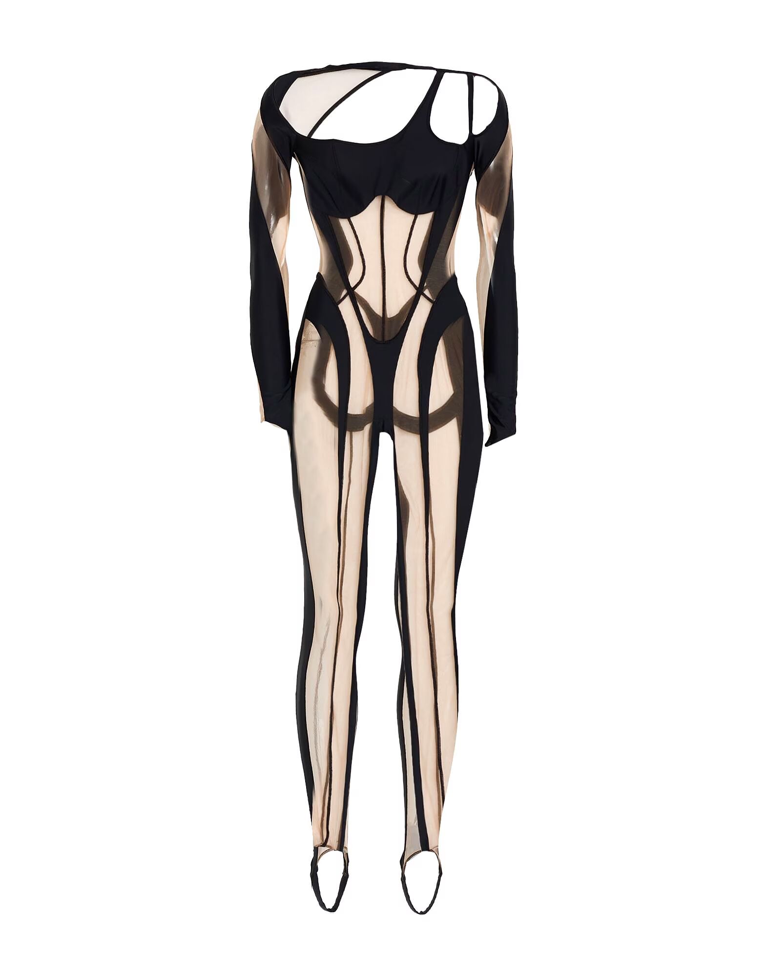 

Комбинезон Mugler, черный