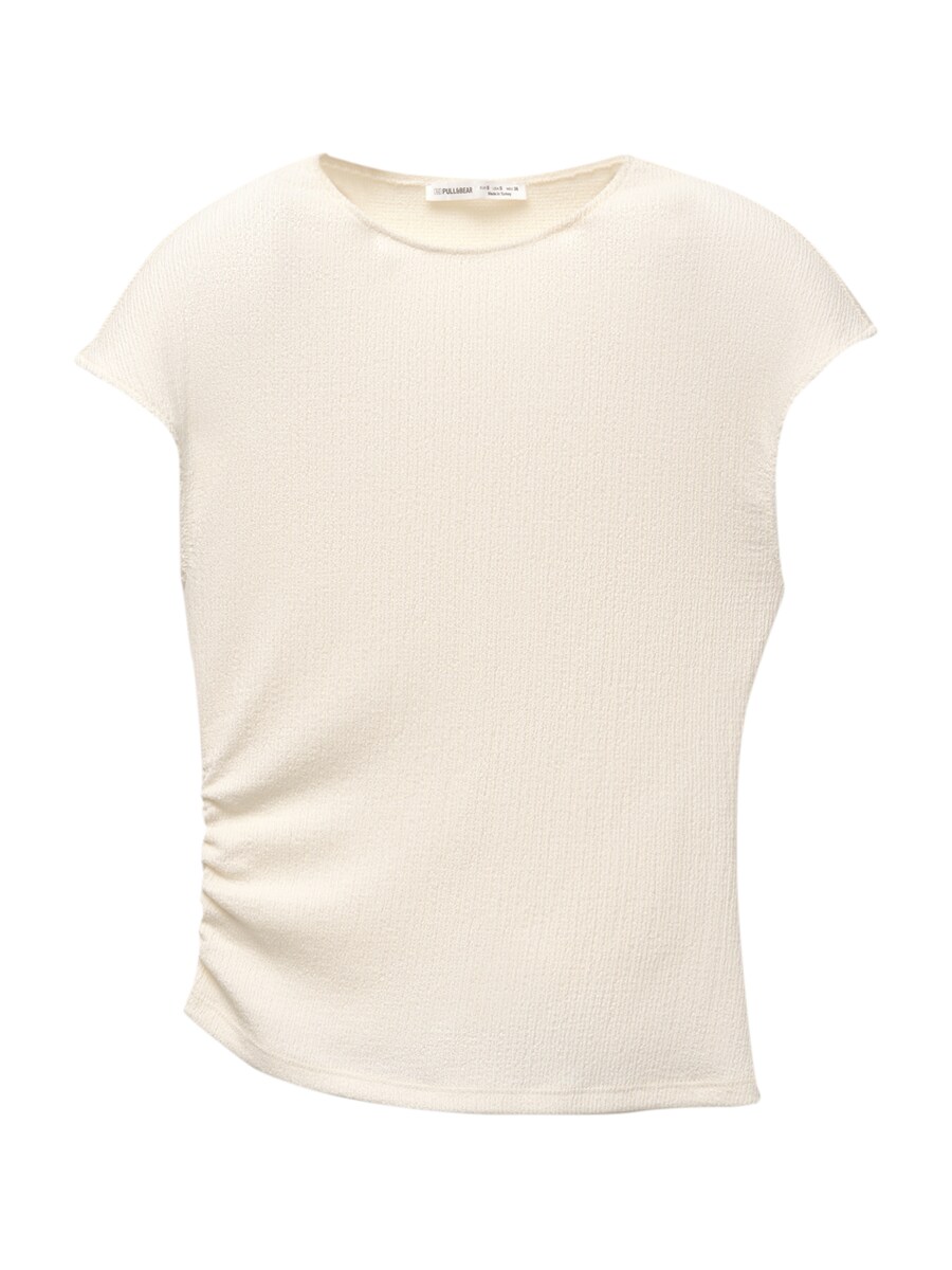 

Рубашка Pull&Bear, светло-бежевый