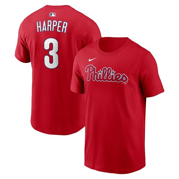 

Футболка Philadelphia Phillies с именем и номером Bryce Harper Nike