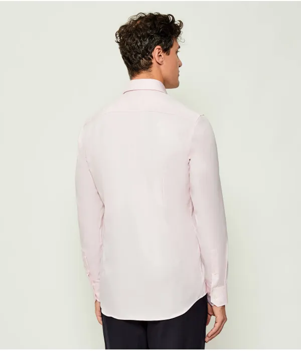 Одна рубашка h-hank Slim fit Boss, розовый — фото 3