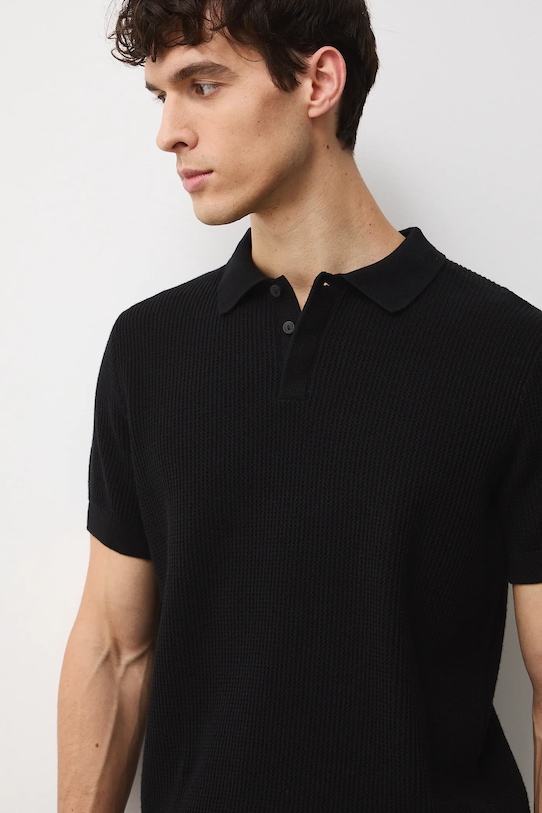 

Хлопковое поло Medicine, черный