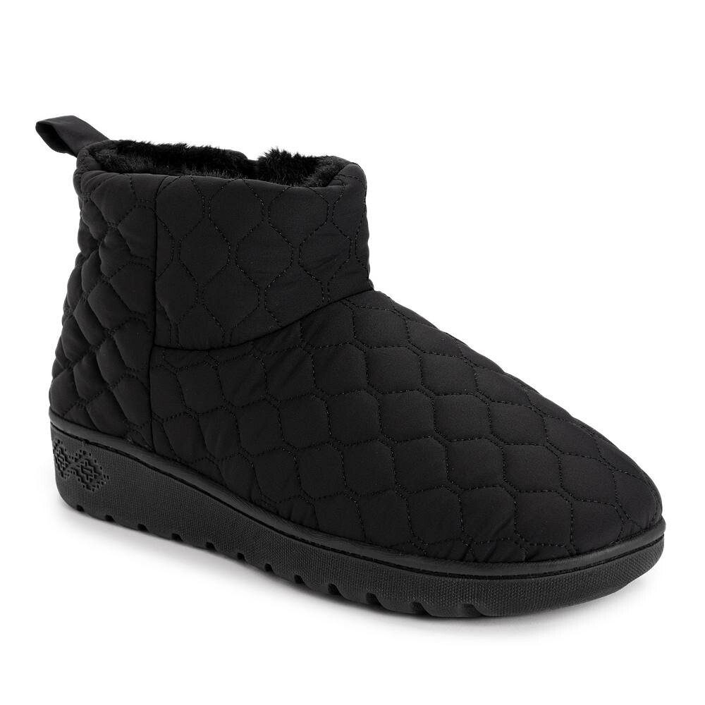 MUK LUKS Женские тапочки Avery Rose, черный