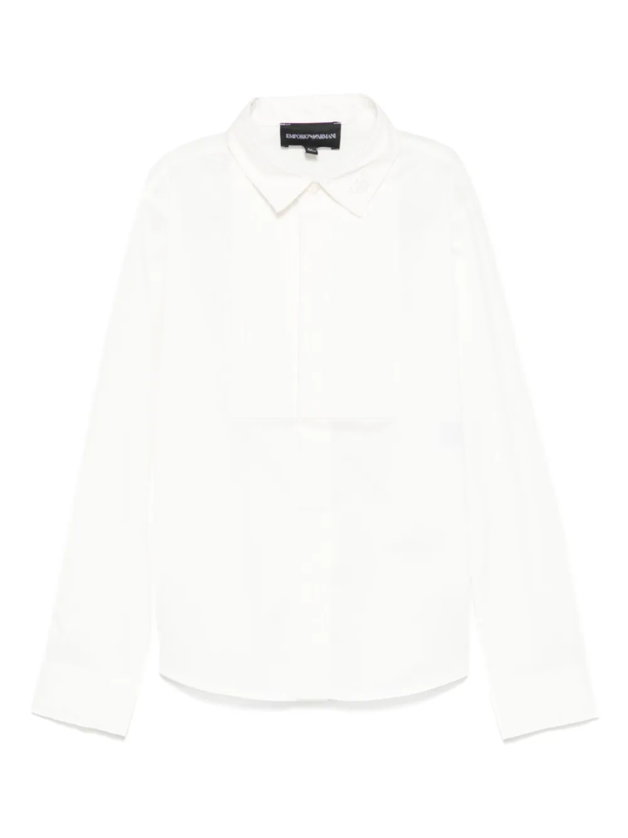 

Рубашка со вставкой Emporio Armani Kids, белый