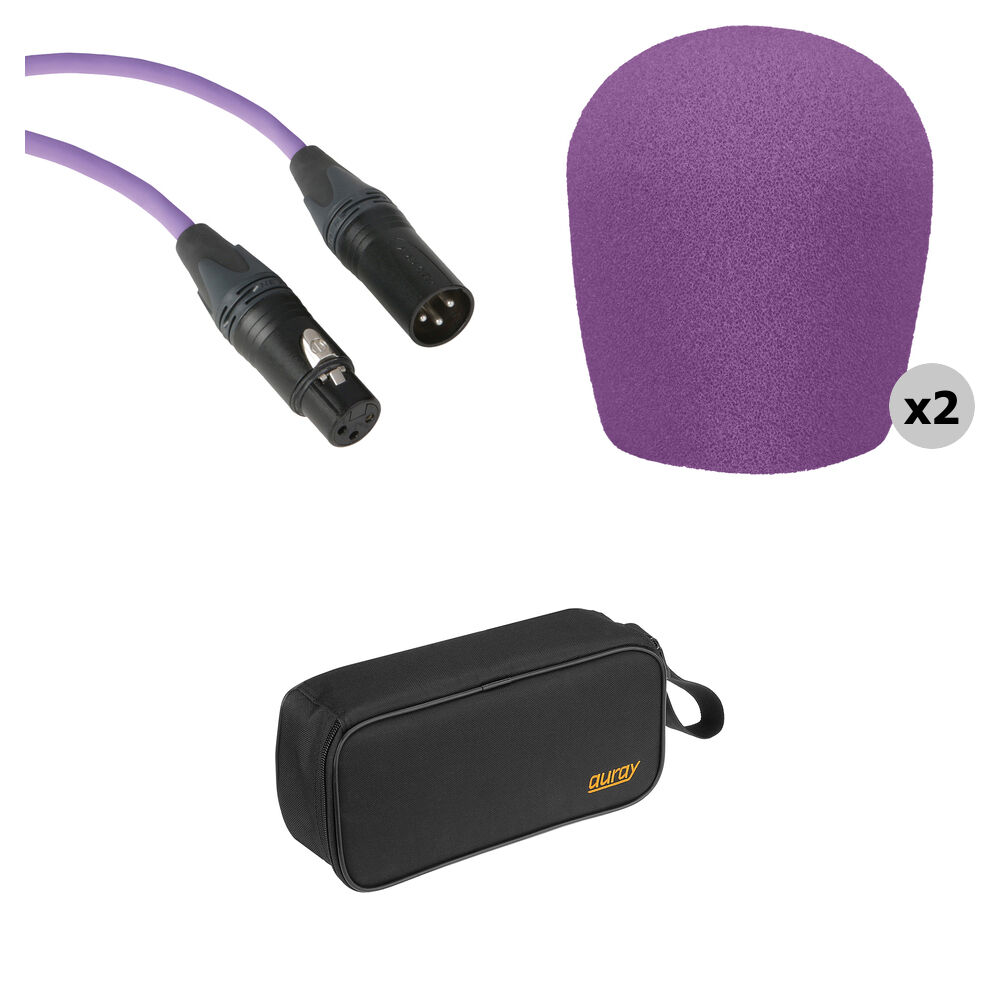 

Ветрозащита для микрофона B&H Photo Video Performance Microphone Windscreen and XLR Cable