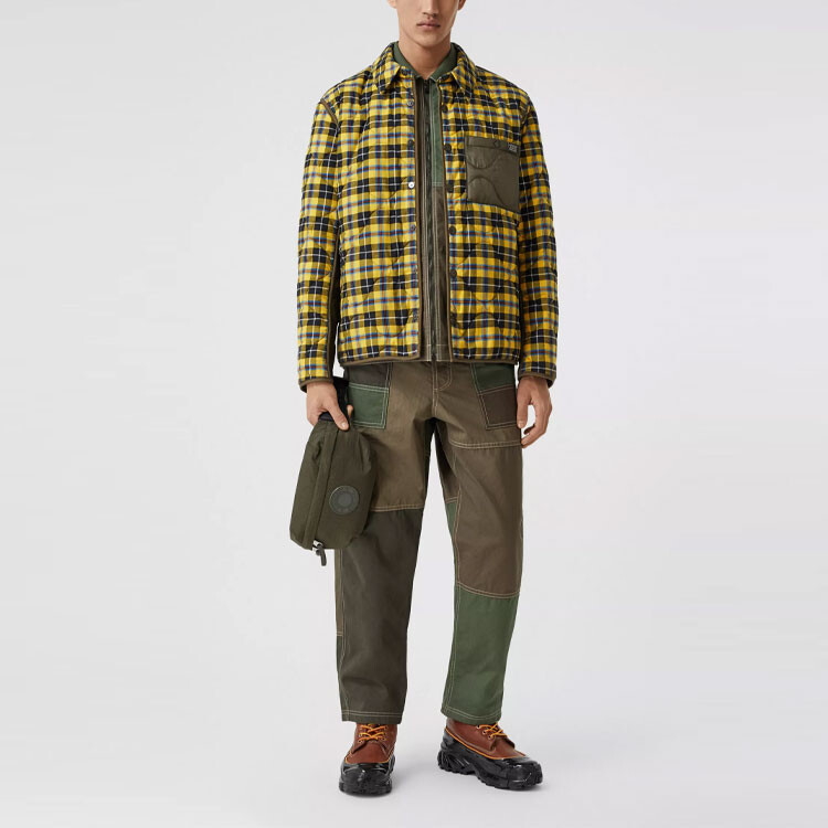 Куртка мужская Burberry желтый — фото 2