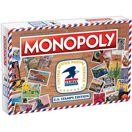 

Настольная игра USAopoly Monopoly: U.S. Stamps Edition