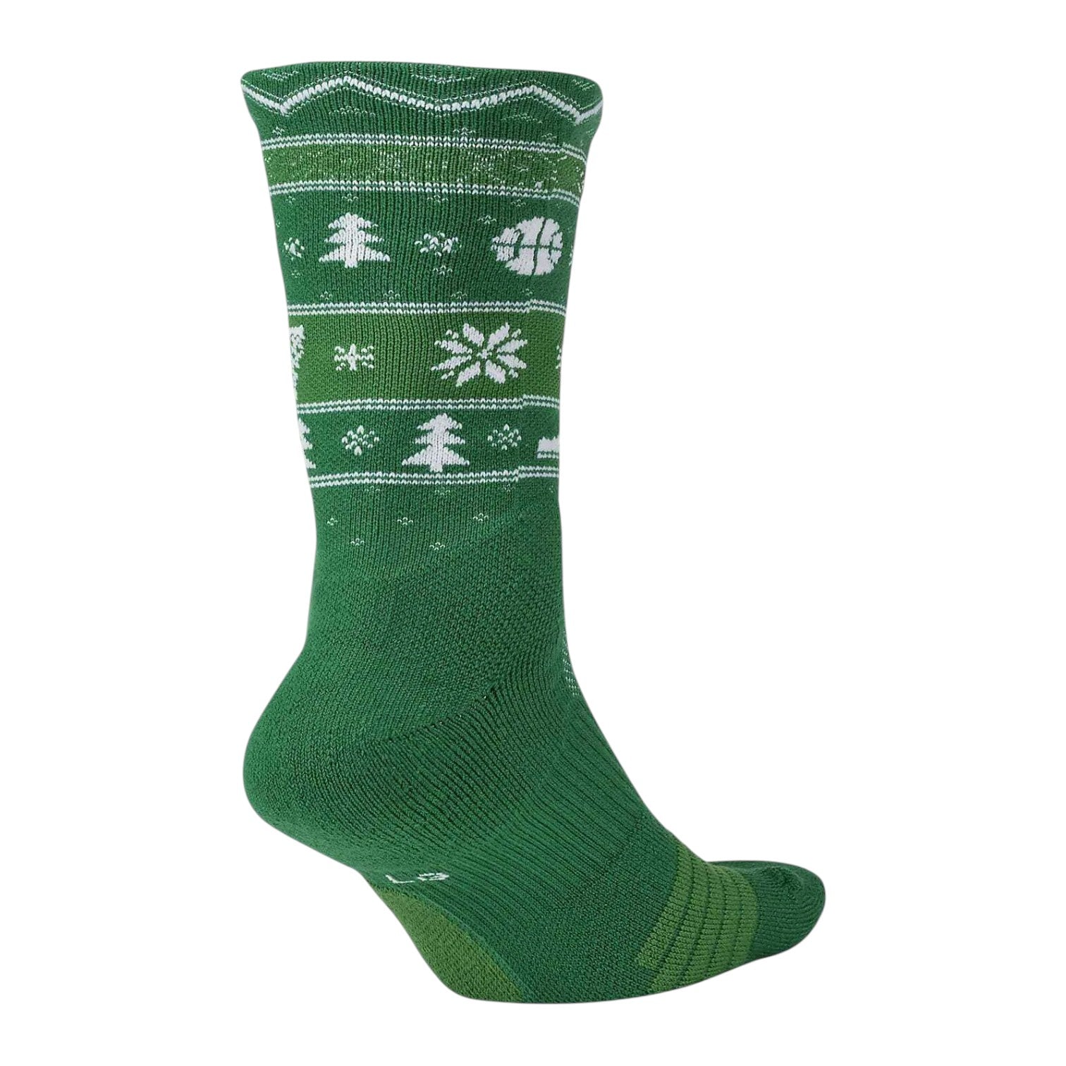 (P.S.) Носки Nike Holiday Elite Crew Socks 'Green' — фото 3