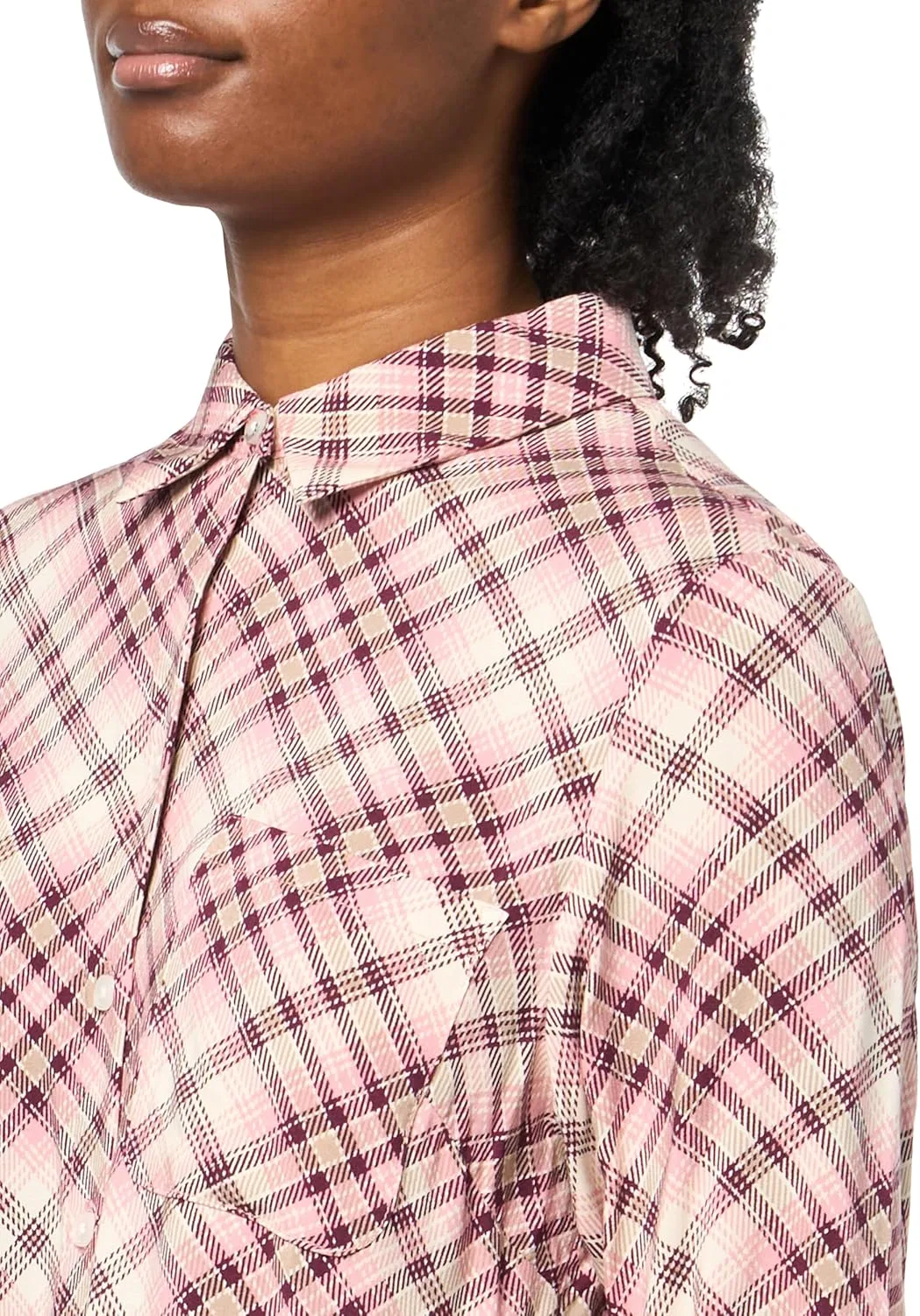 Блуза с закатанными рукавами, Tommy Hilfiger, bridal rose multi — фото 3