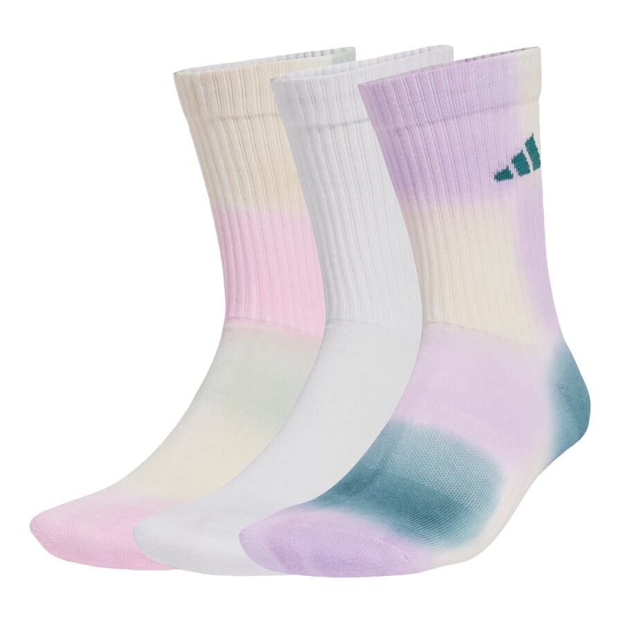 

Носки ADIDAS SPORTSWEAR Tie-Dye 3 Pairs, Petrol/Orchid/White