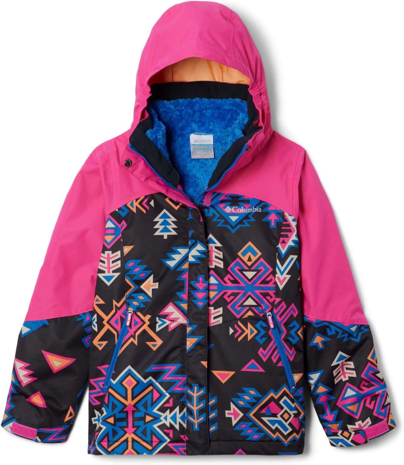 

Columbia детская куртка Bugaboo II Fleece Interchange, Black Woven Nature, Fuchsia Fizz