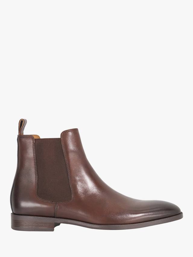 

Кожаные ботинки челси Matchin Dune London, Dark Brown