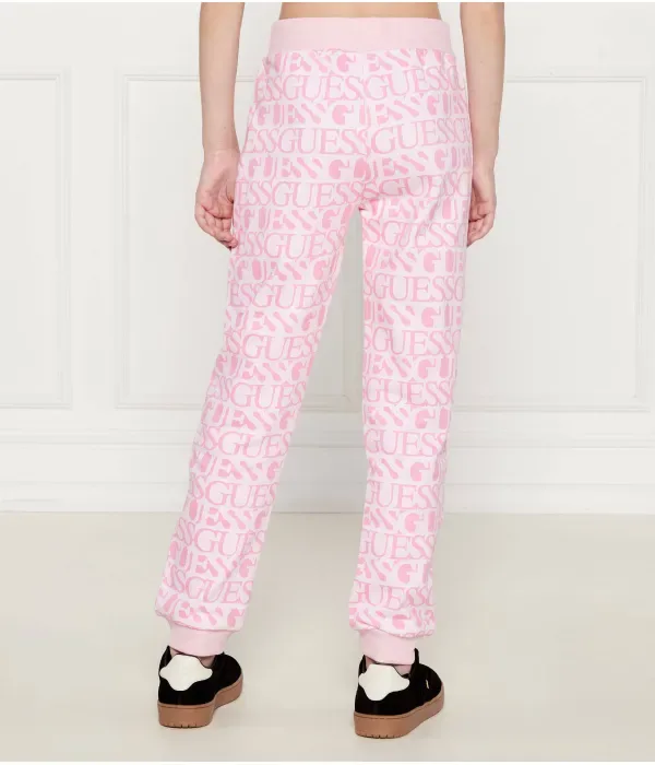 Спортивные штаны regular fit Guess, розовый — фото 3