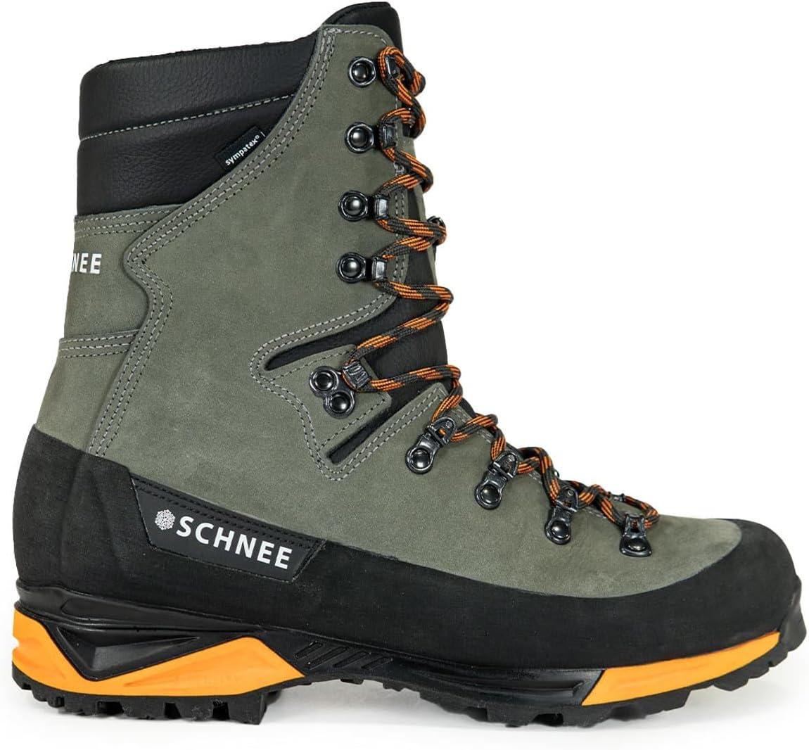 

Охотничьи ботинки SCHNEE'S Timberline, без утеплителя, водонепроницаемые, с кожаным верхом высотой 23 см, черный