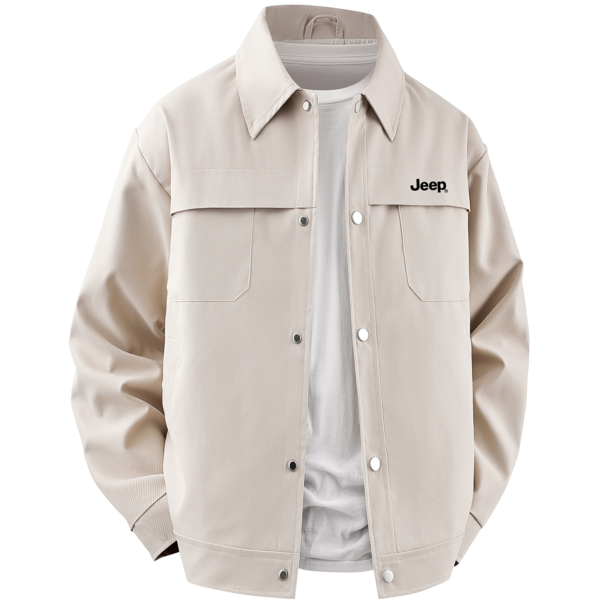 

Куртка Unisex Lapel Moderate Jeep, бежевый