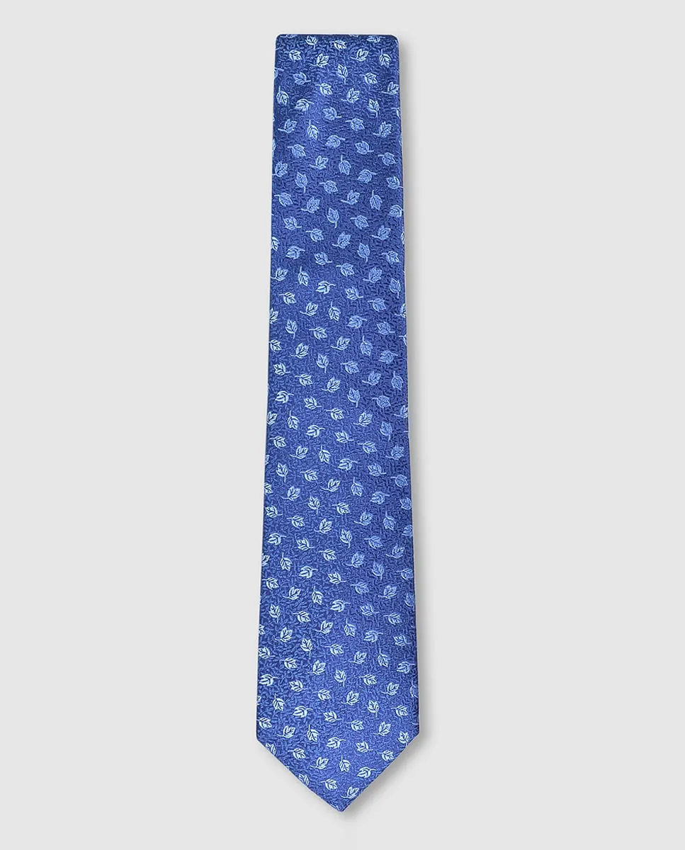 

Мужской шелковый галстук Miguel Bellido, темно-синий