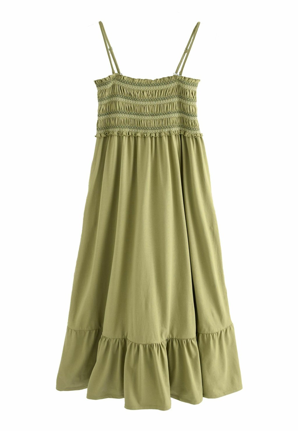 

Платье макси REGULAR FIT - Jersey dress Next, зеленый