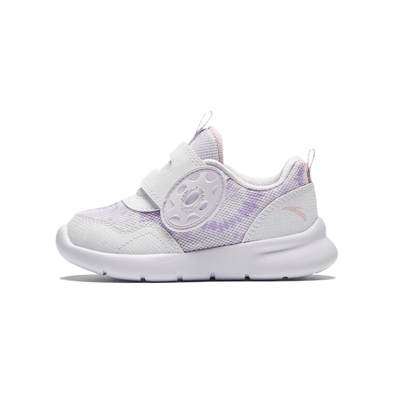 

Кроссовки Anta kids Toddler Shoes TD Low-top ANTA White / Mist Purple / Lotus Purple