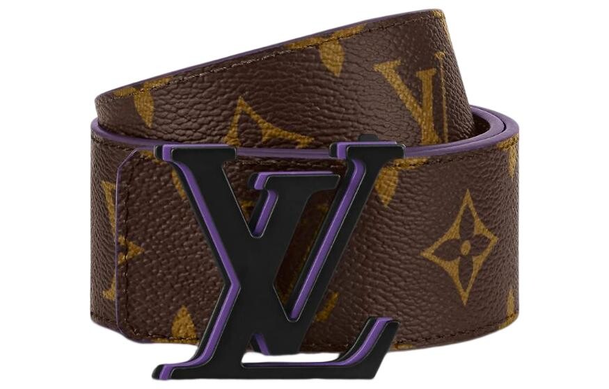 

Мужской ремень Louis Vuitton, фиолетовый/коричневый