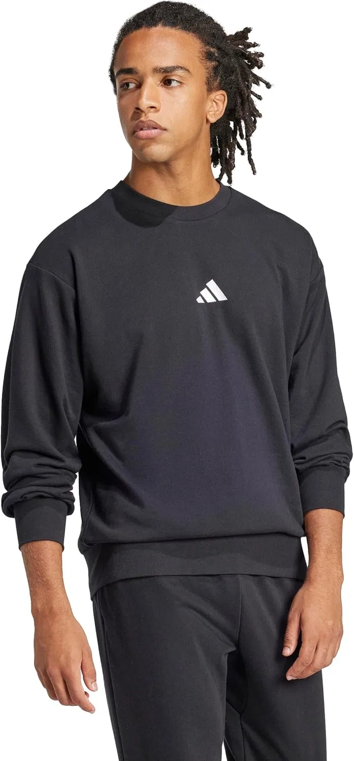 Спортивная футболка adidas Essentials Feelcozy из французского махрового трикотажа для мужчин (1 шт.) — фото 3
