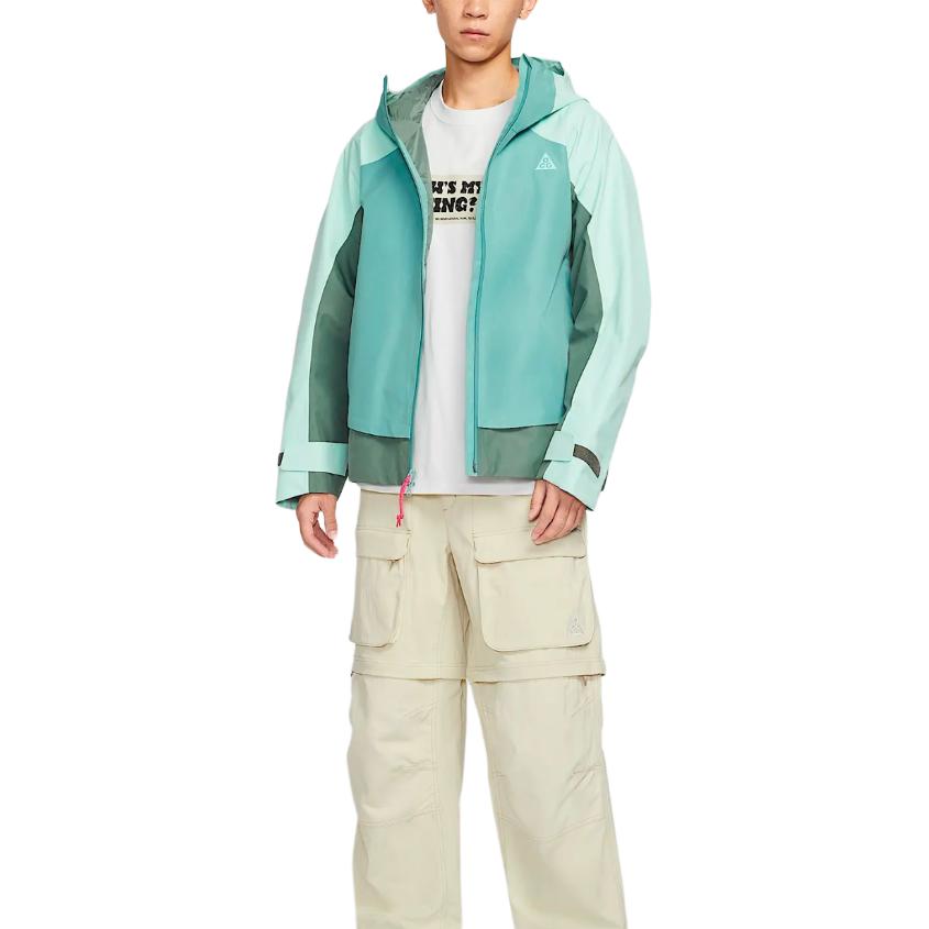 

Мужская ветровка ACG водонепроницаемая и ветрозащитная Nike, зеленый