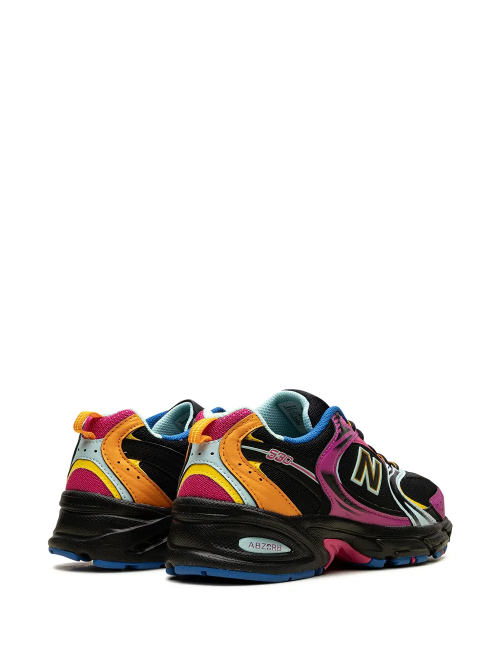 Кроссовки 530 Black/Pink NEW BALANCE, черный — фото 3