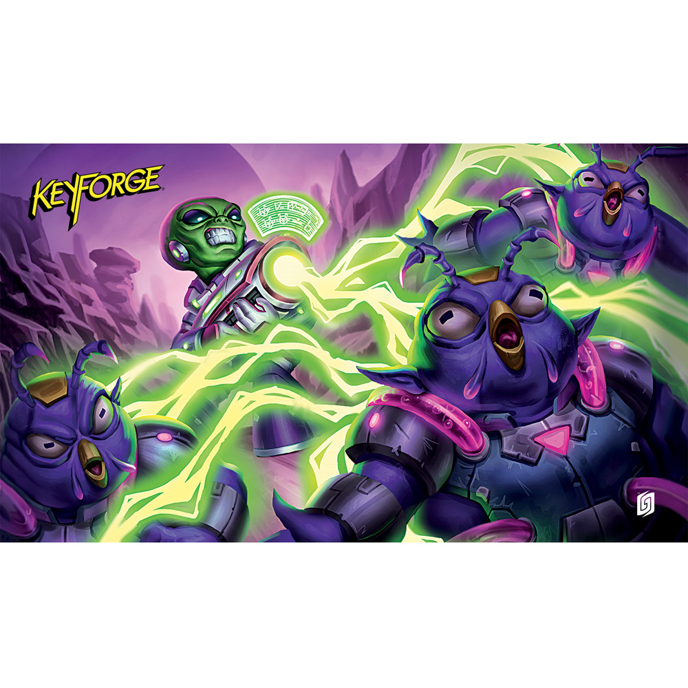 

Настольная игра Ghost Galaxy KeyForge Playmat: Winds of Exchange - Genetic Blast