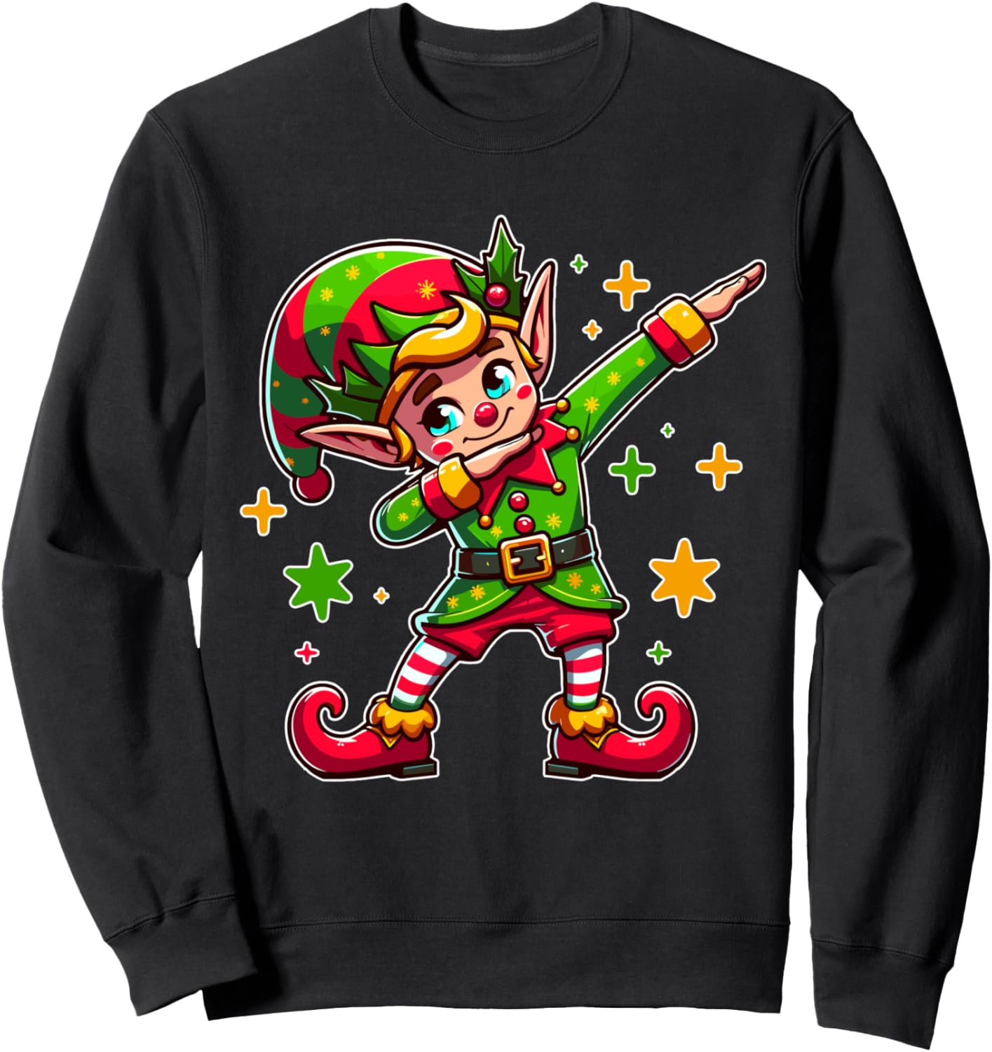 

Забавная рождественская толстовка с изображением эльфа в дубляже Most Wonderful Elf Gifts Co, черный