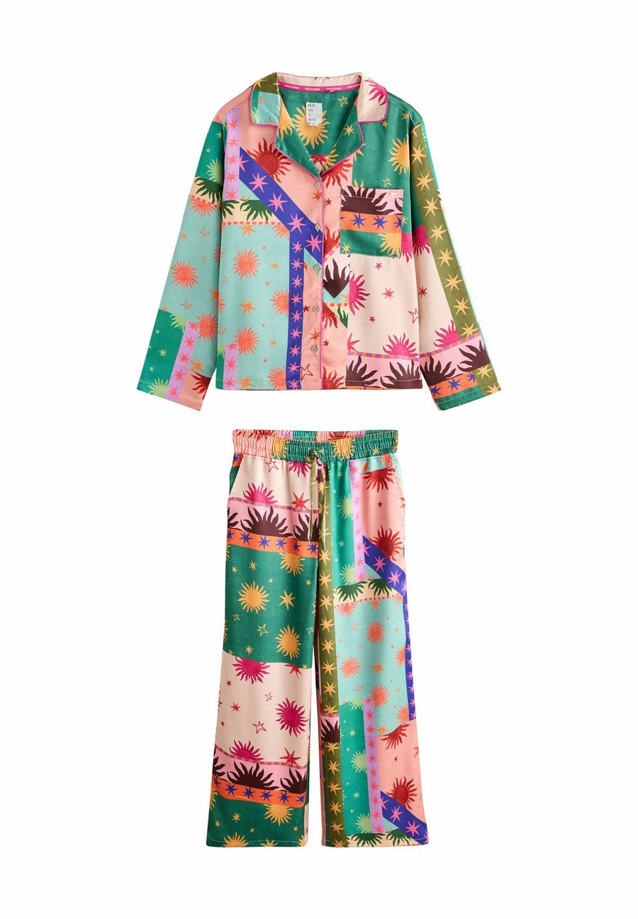 

Пижамный комплект Next BUTTON THROUGH SET , Pink Sun Print/Pink