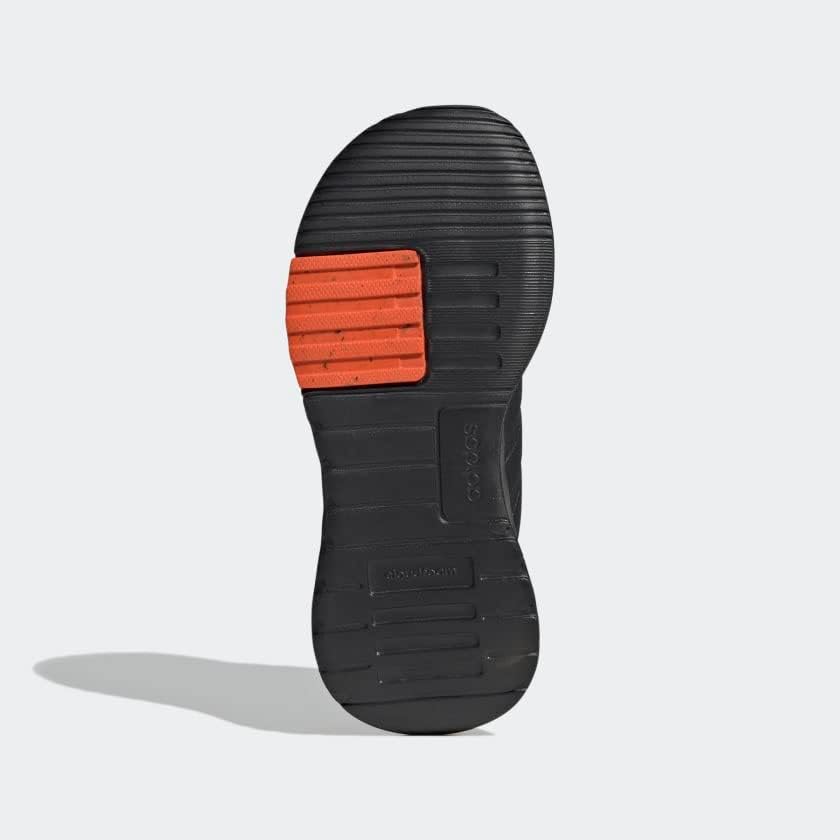 Кроссовки для мальчиков adidas Racer TR21, черный/оранжевый — фото 4