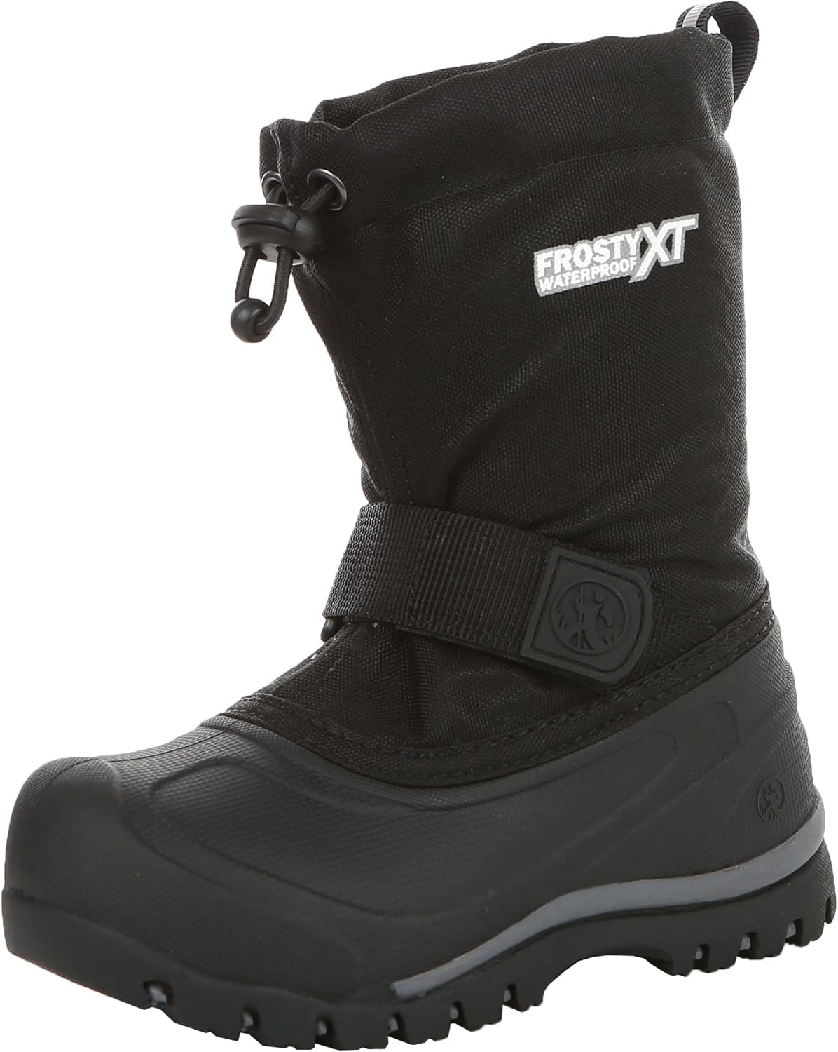 

Детские зимние сапоги Northside Kids Frosty XT с водонепроницаемой утепленной подкладкой - герметичные швы, теплая подкладка, отражающие элементы, протектор для сцепления, Onyx