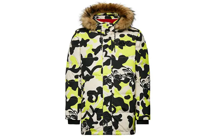 

Пуховик мужской камуфляж Evisu, цвет Camouflage