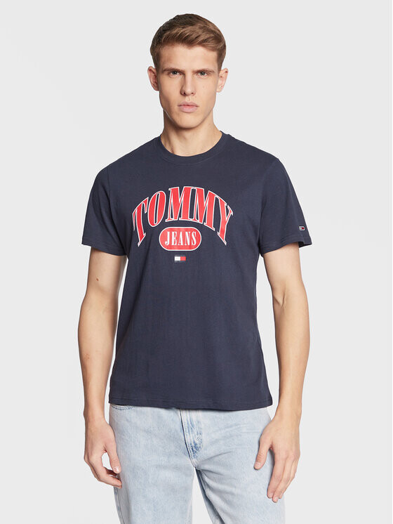 

Футболка стандартного кроя Tommy Jeans, синий