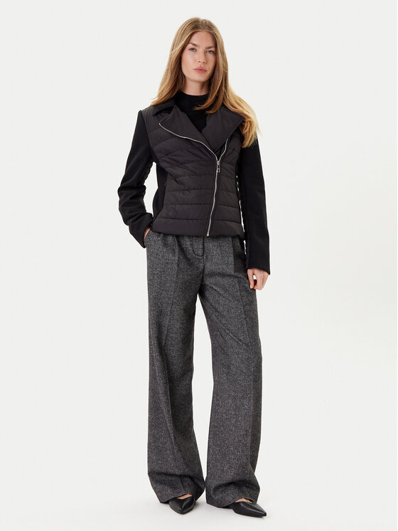 Демисезонная куртка slim fit Poshua 50555564 Boss, черный — фото 2