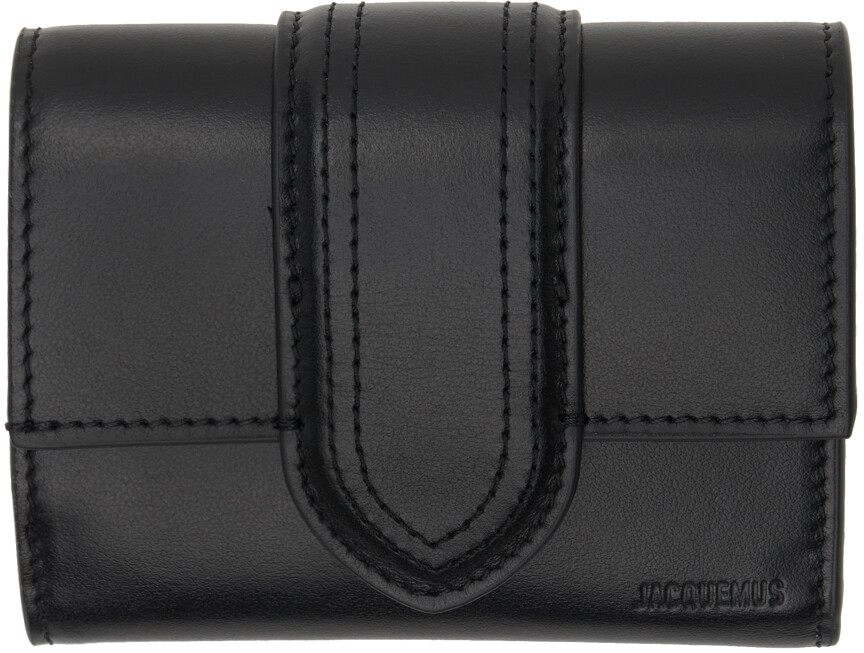 

Кошелек Les Classiques 'Le Compact Bambino' JACQUEMUS, черный