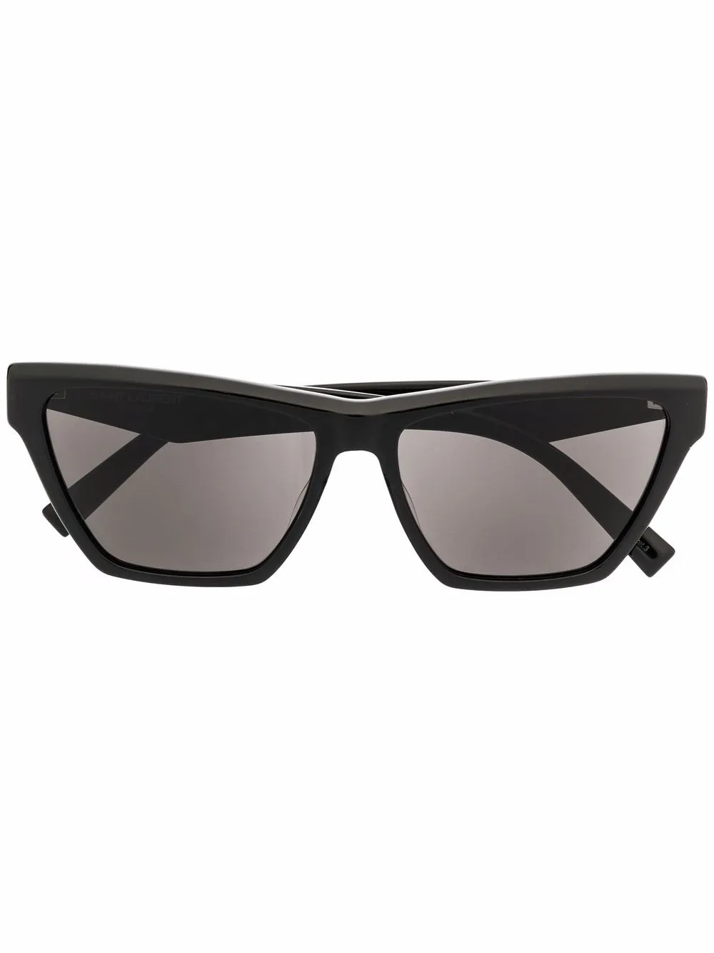 

Солнцезащитные очки в квадратной оправе Saint Laurent Eyewear, черный