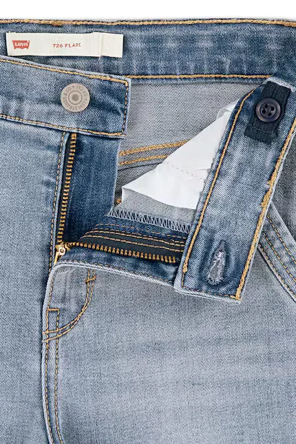 Джинсы flare с завышенной талией 726 FLARE W/ POCKET DETAIL Levi's, синий — фото 4