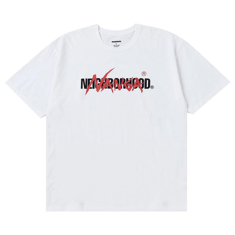 

Футболка Neighborhood x Nanga Tee 'White', белый