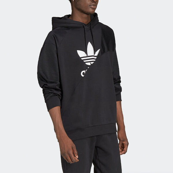 Толстовка Men's adidas originals Bld Ft Hoody Hl Casual Printing Hooded Long Sleeves Black, мультиколор — фото 4