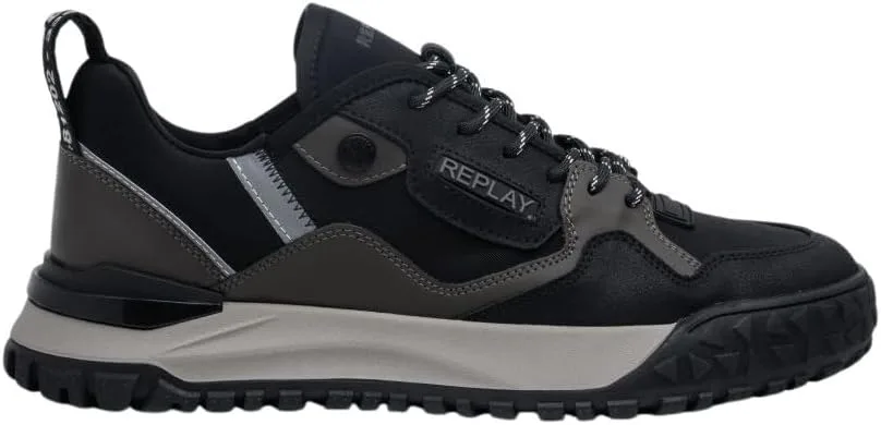 Кроссовки Replay Herren Blix Mixer, черный — фото 4