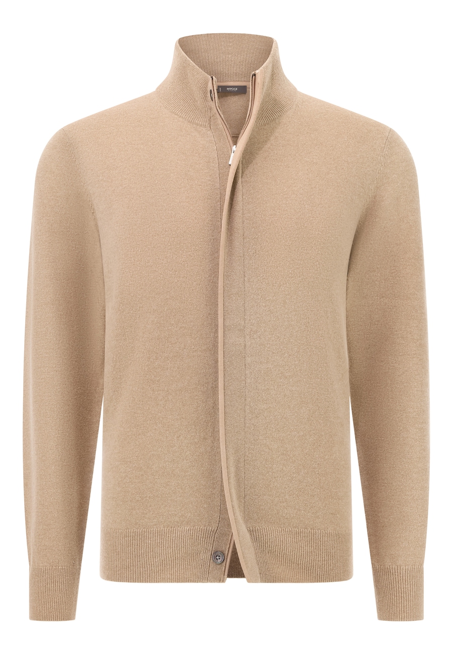 

Вязаный кардиган Boggi Milano, бежевый
