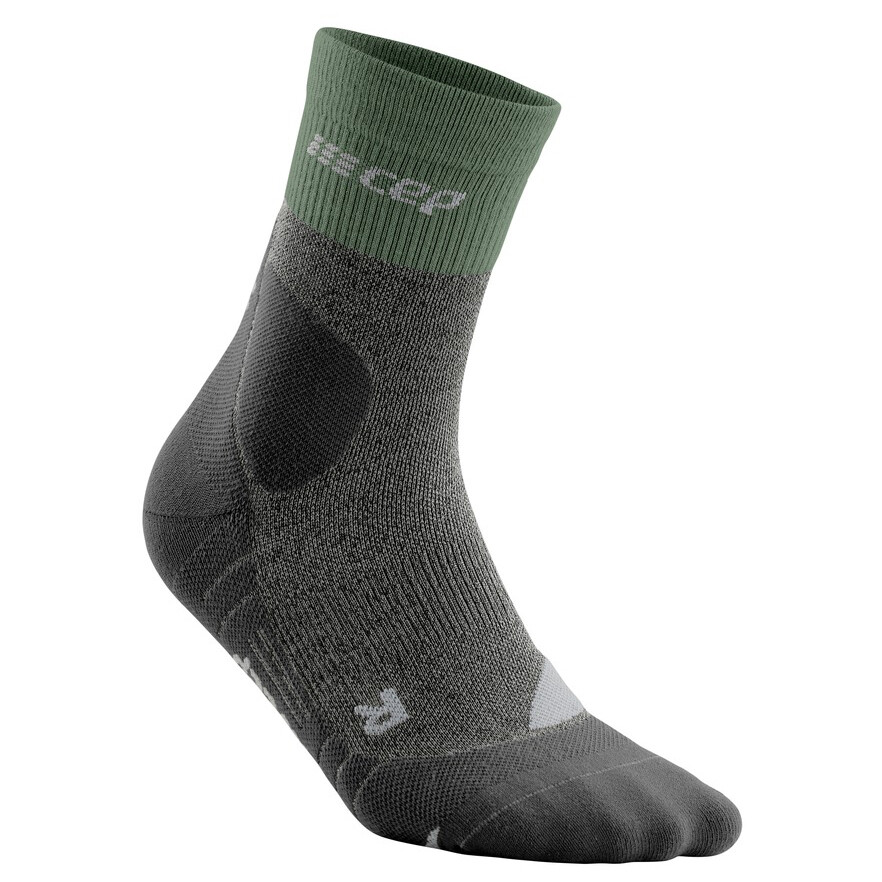 

Носки для бега Cep Women's The Run Socks Mid Cut, цвет Green/Grey, Серый, Носки для бега Cep Women's The Run Socks Mid Cut, цвет Green/Grey