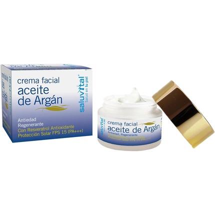 

Крем для лица Saluvital с аргановым маслом и солнцезащитным фактором SPF 15 Saluvital Salud En Tu Piel