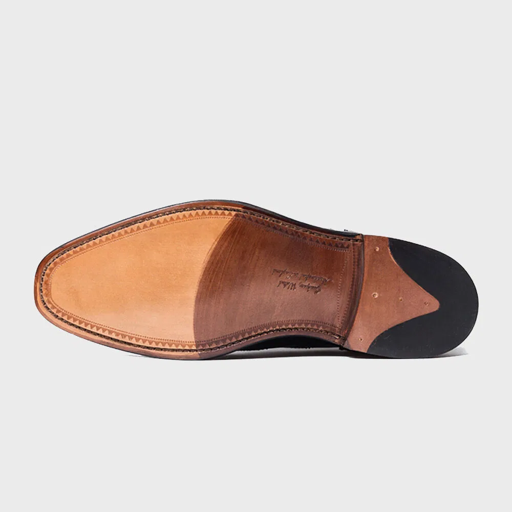 Мужские чёрные дерби Loake Buckingham от Loake — фото 3