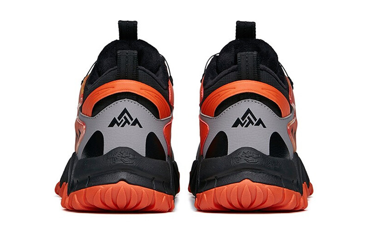 Детские кроссовки GS Low-top черные/серые/оранжевые Anta Kids — фото 4